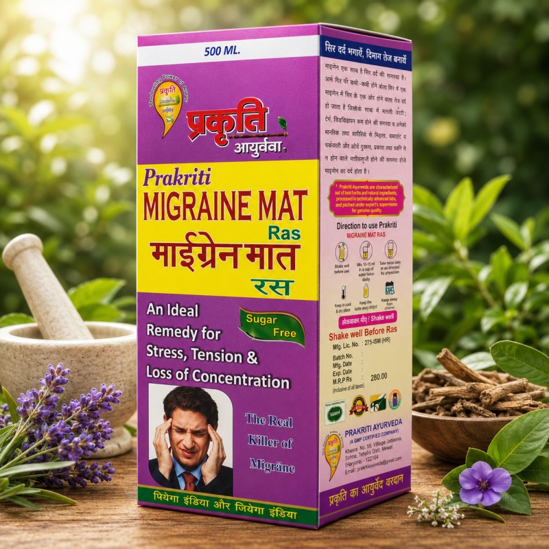 Prakriti Migraine Mat Ras 