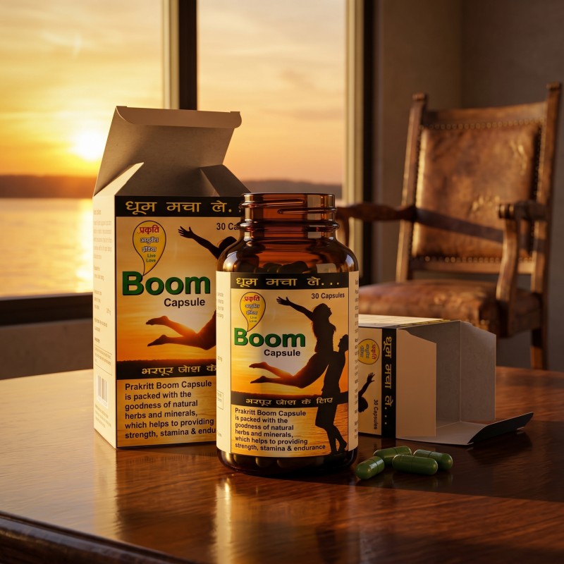 Prakriti Boom Capsules (450x 2pcs (30 capsules in per)